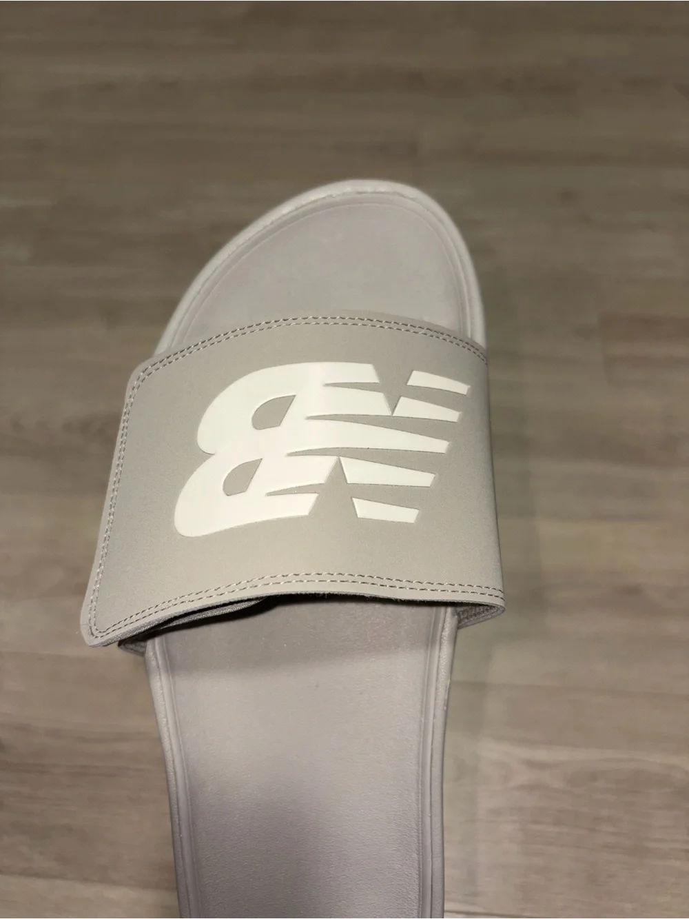 New Balance Men’s Slide Sandal in Light Beige